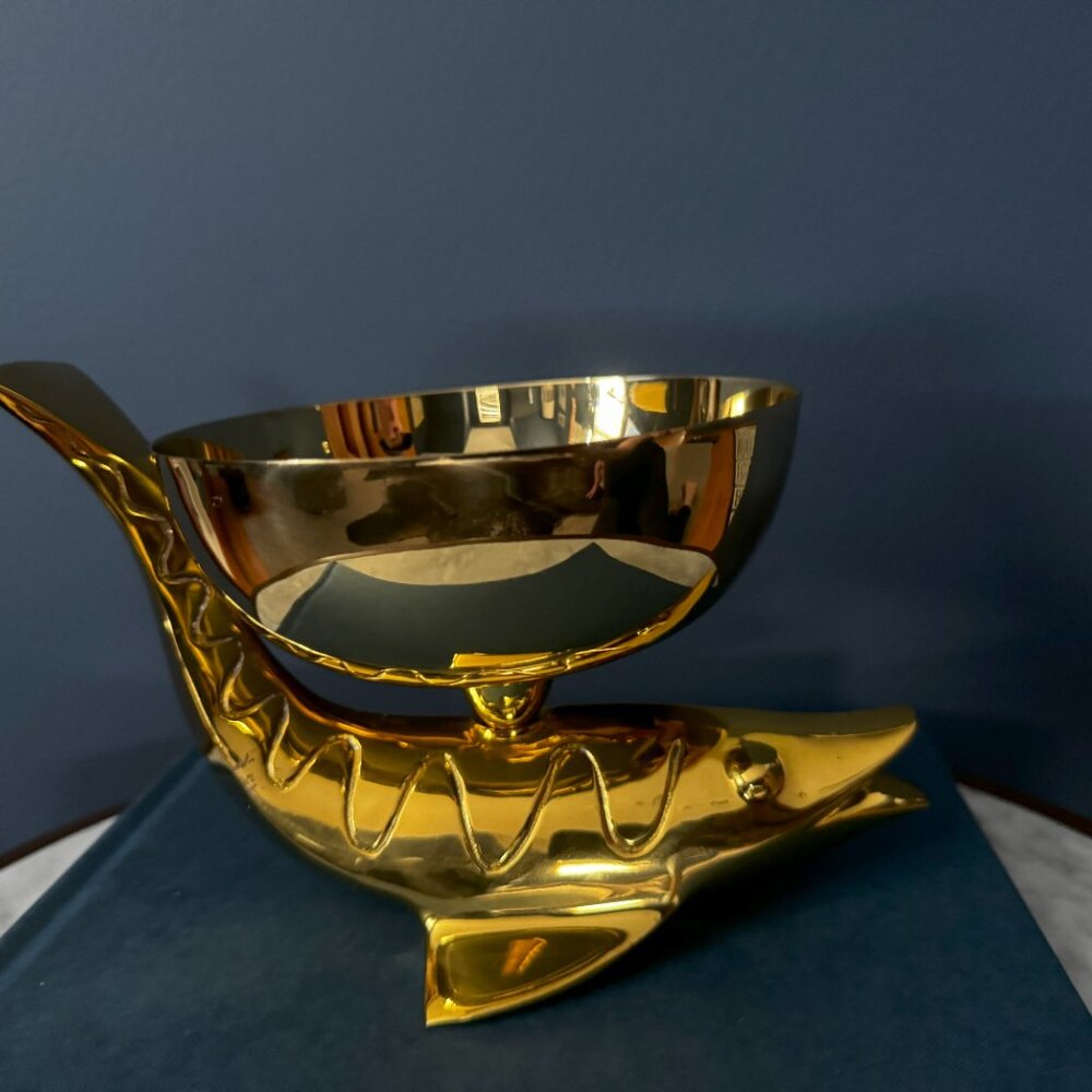 Jonathan Adler Brass Fish Bowl